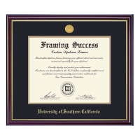 USC Trojans Windsor Medallion 11x14 Diploma Frame MD/JD/PharmD/DDS